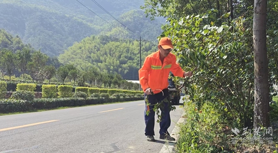 養(yǎng)護工人清理路面雜物.jpg